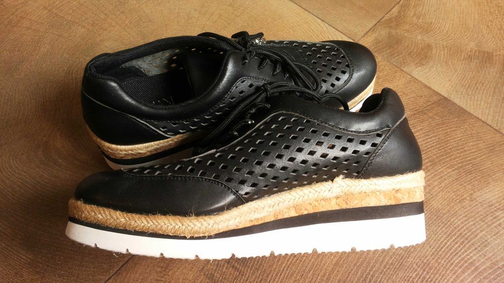 ARMANI JEANS Real Leather Размер EUR 38 / UK 5 дамски еспадрили 116-13-S