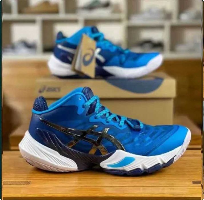 Asics Metarise волейбольные кроссовки синие (1609)