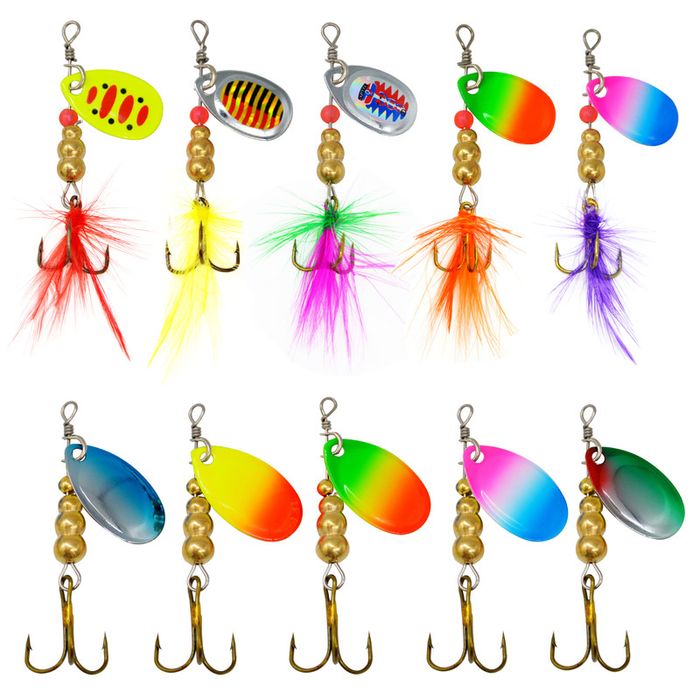 Набор форелевых вертушек