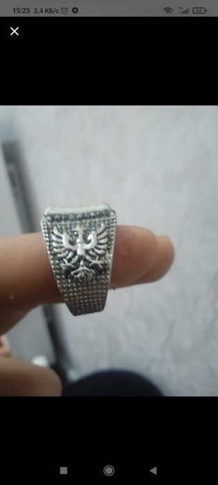 Мужское серебряное кольцо