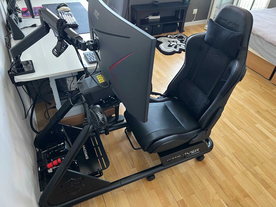 GTPlayer Racing Cockpit – кокпит за симулатор със спортна седалка
