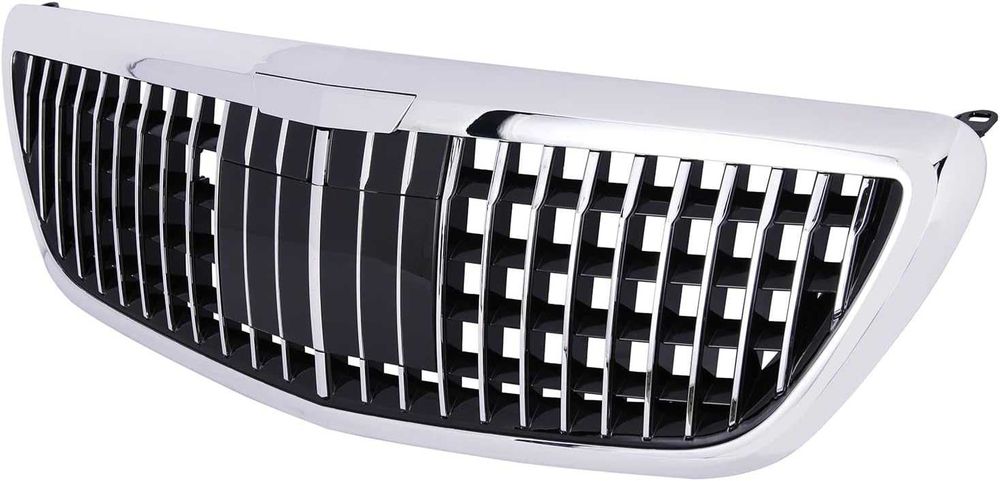 Maybach Решетка за Mercedes S-Class W222 Facelift (2017-2020) – Silver Chrome
