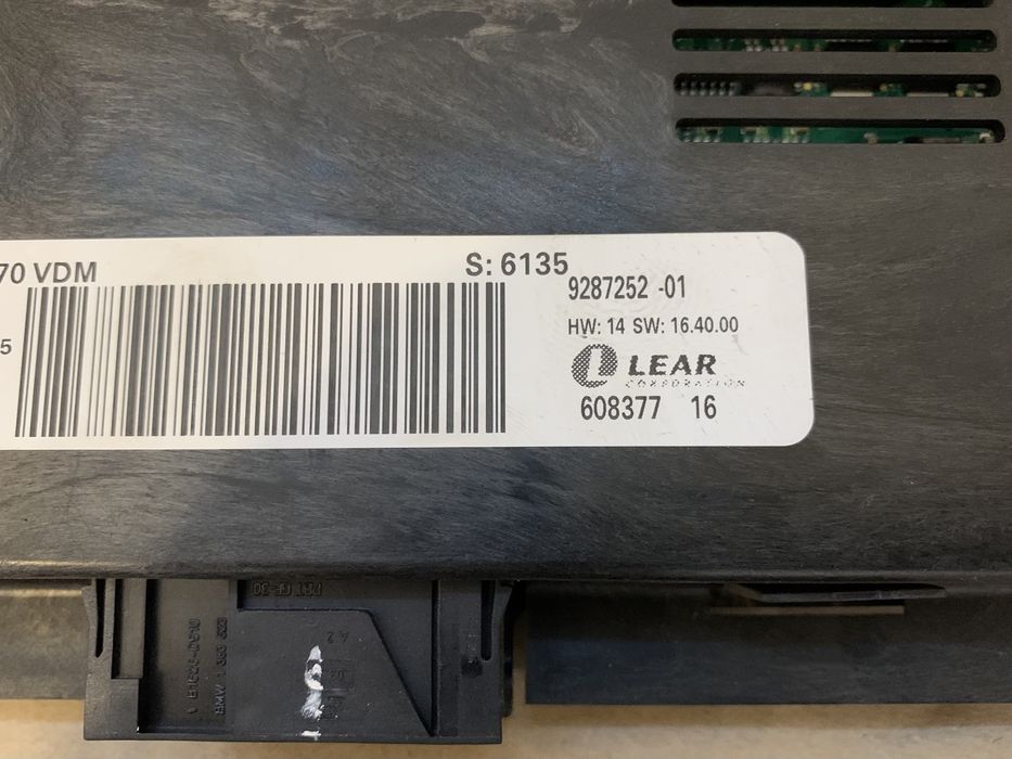 FRM 2 / FRM 3 BMW X5 E70 / X6 E71 : 9287252 / 9176824