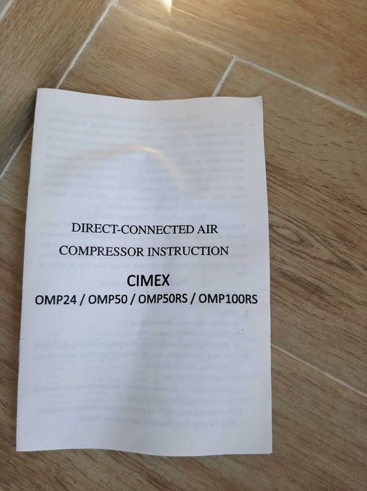 Електрически бутален компресор CIMEX model:OMP50