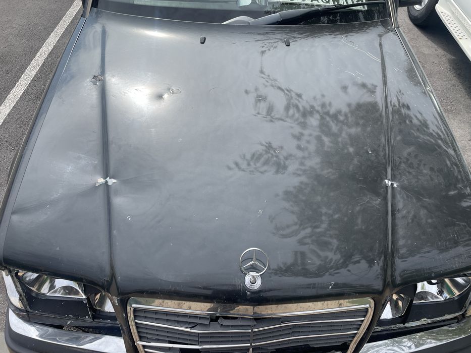 Капот w124 бампер