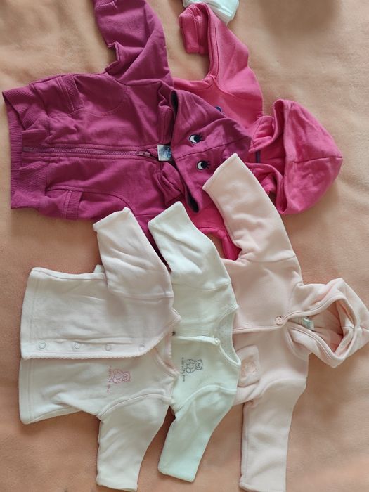 Lot haine primavara-toamna fetiță 0-6 luni