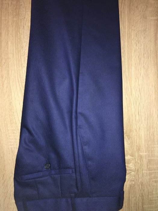 Мъжки официален панталон син