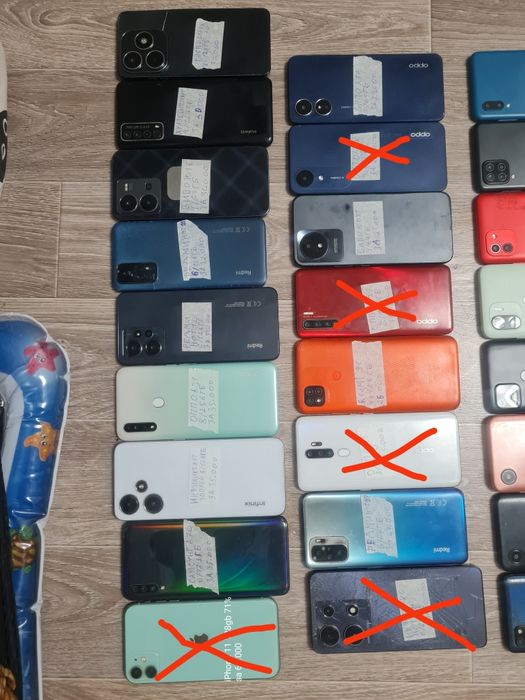 Смартфоны oppo, Samsung, redmi,vivo