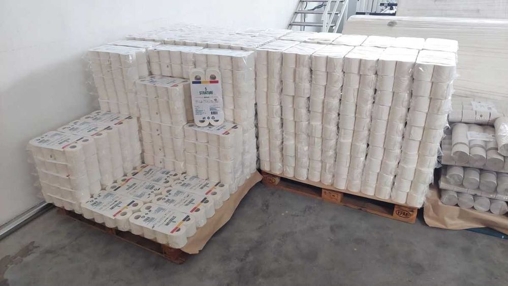 Hartie igienica 5 STRATURI 100% celuloza,pret de producator