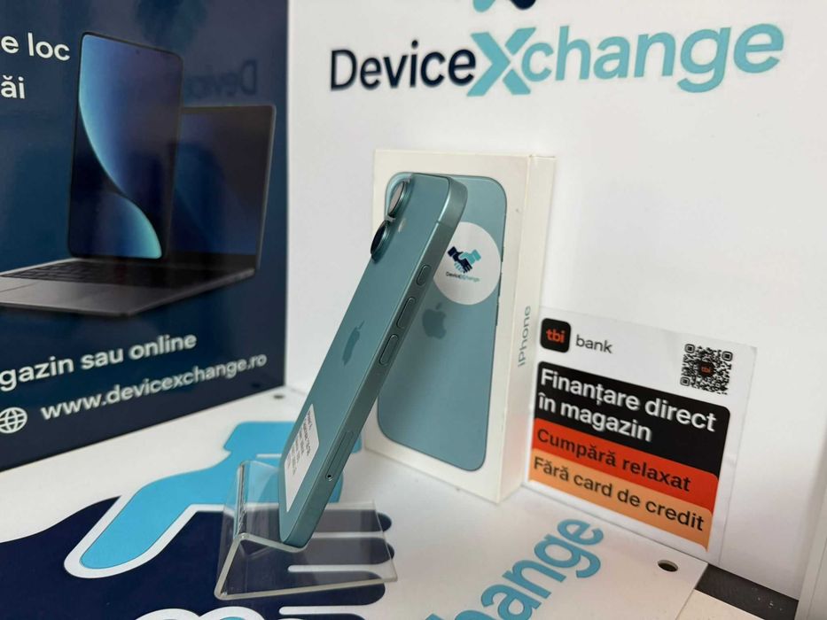 iPhone 16 Verde 128 GB  93% Sh * Garantie *Buy Back * deviceXchange