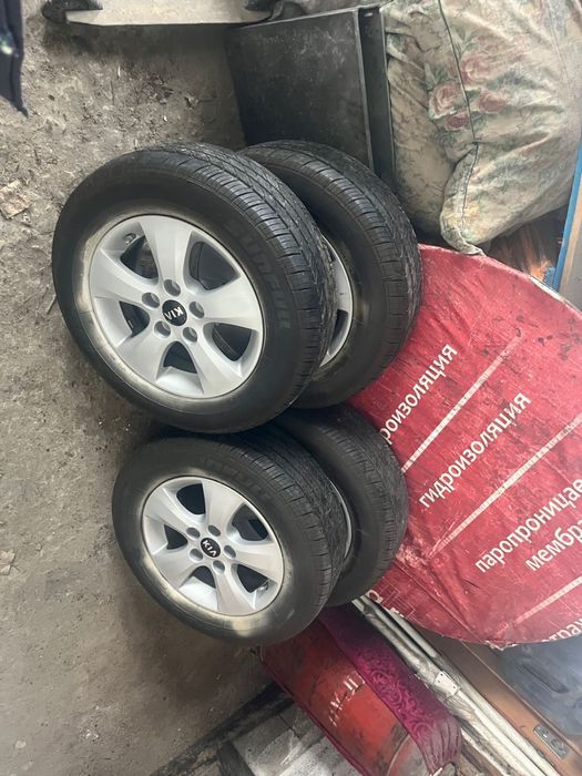 шины продам летние с дисками