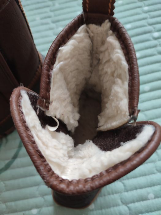 Детские сапожки теплые