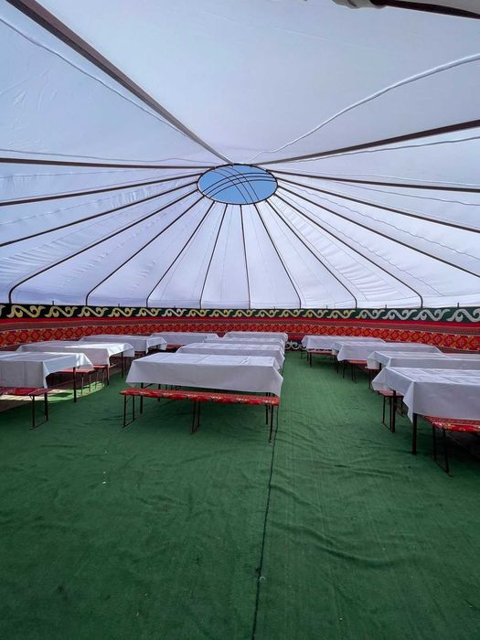 Юрта, 12*6 палатка, 6*6 палатка