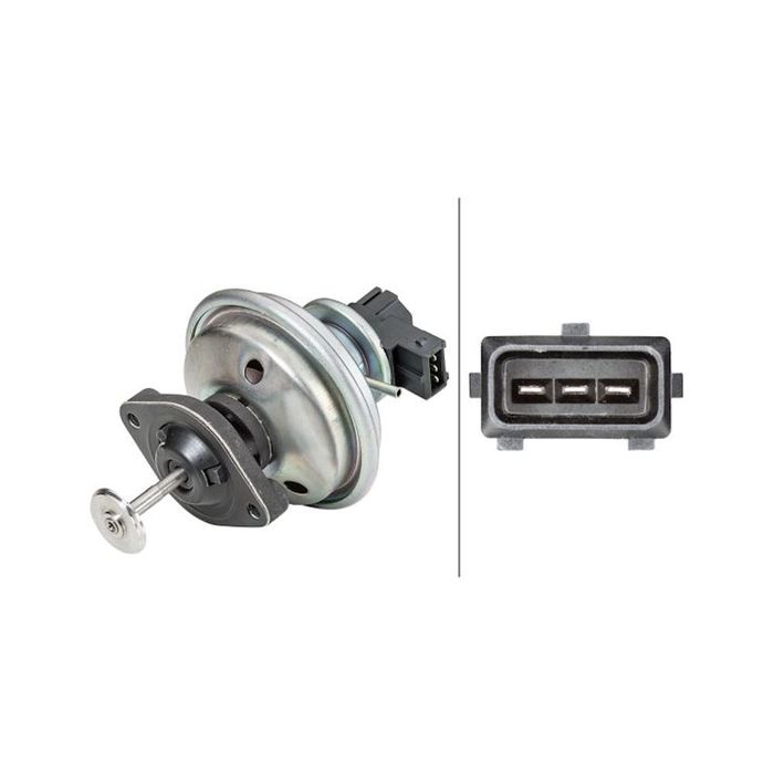 Supapa Egr Hella Bmw Seria 1 E81/E82/E88/E87 20, Seria 3 E90/E91/E92/E93 20, Seria 5 E60/E61 20, X3 E83 Mini R55/R56/R57/R58/R59; R60/R61; Motor 116 D 118 D 120 D 318 D 320 D 520 D 2.0 Sd Xdrive 20 D