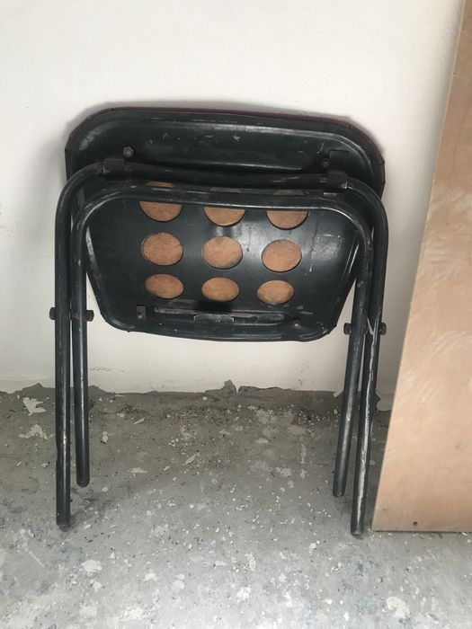 Стульчик табуретка складная металическия