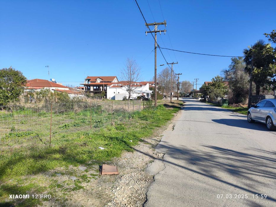 ПРОДАВА парцел в Паралия Врасна