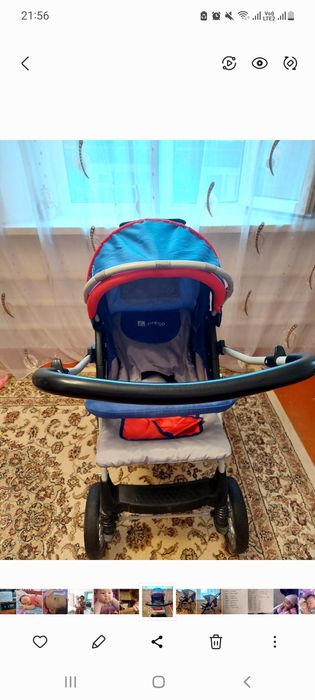 Детская коляска в идеальном состоянии