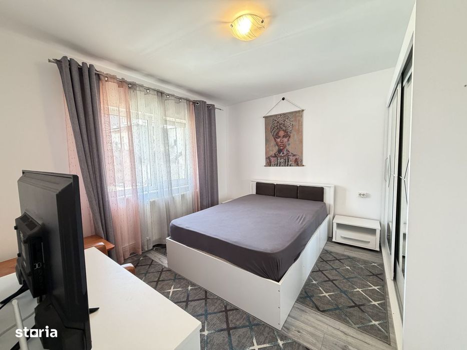 Apartament 2 camere Mioveni, Parter, Piata, mobilat si utilat