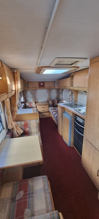 Rulota Bailey 2005, 3 spatii dormit- 6 persoane- Cort mare cu anexa