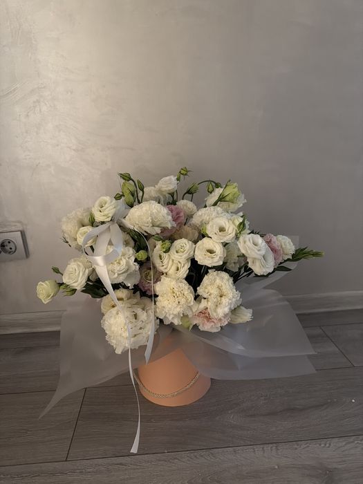 цветы свежие только что получила