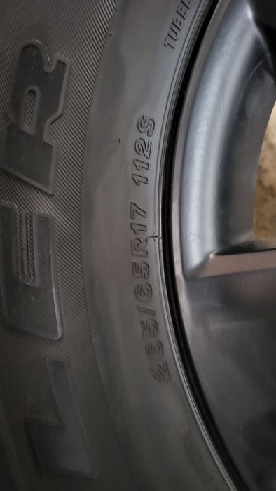 Комплект дисков с летней резиной