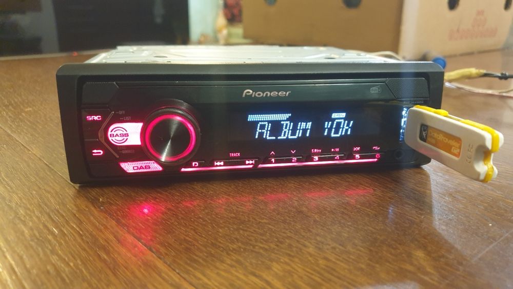 Авто радио плеър музика за кола Пайнер Pioneer USB AUX