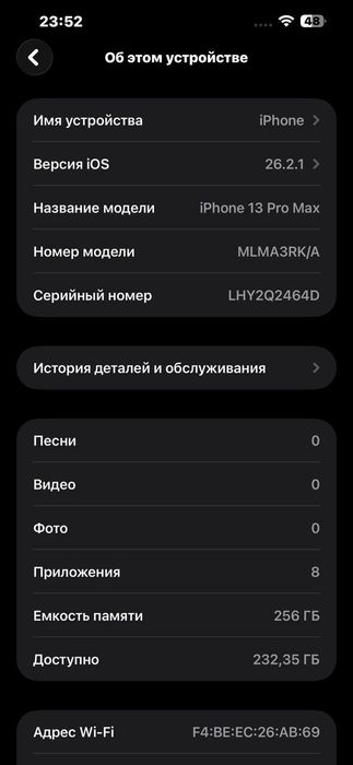 iPhone 13 pro max в рабочем состоянии