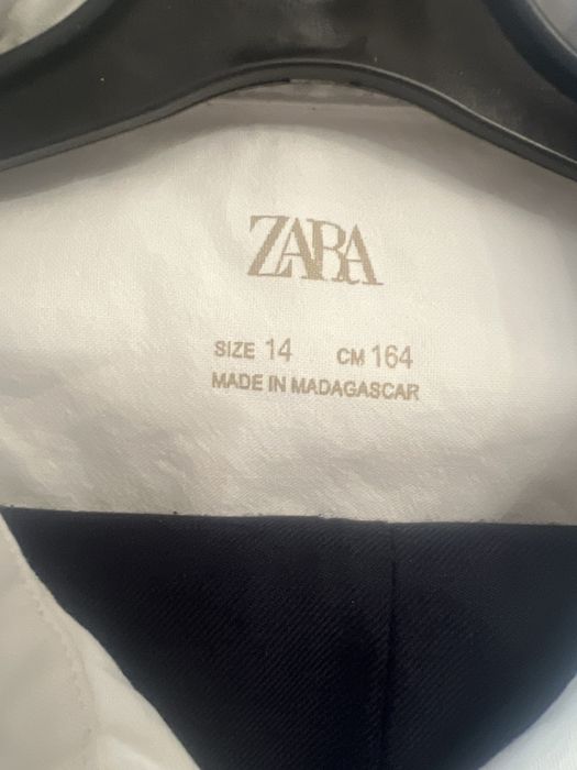 Белые рубашки Zara на 13-14 лет