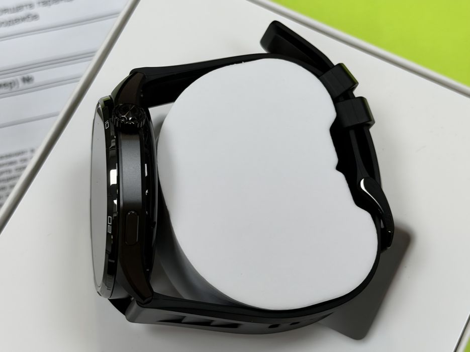КАТО НОВ 46.5mm Honor Watch 6 Yettel Гаранция 2029г. Black / Черен