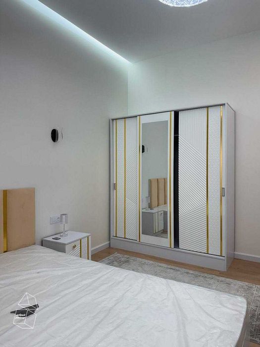 2-комнатная квартира с евроремонтом в ЖК O’z Mahal, Новомосковская