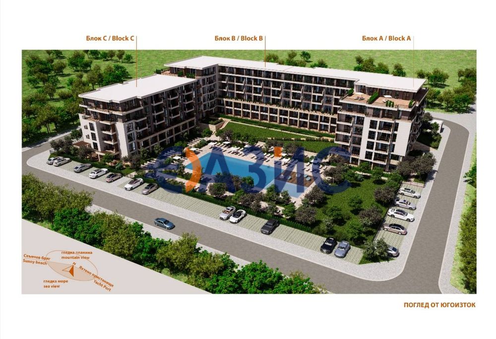 Продава се Тристаен апартамент в Свети Влас - 104 кв.м за 1123 €/кв.м - Снимка #1