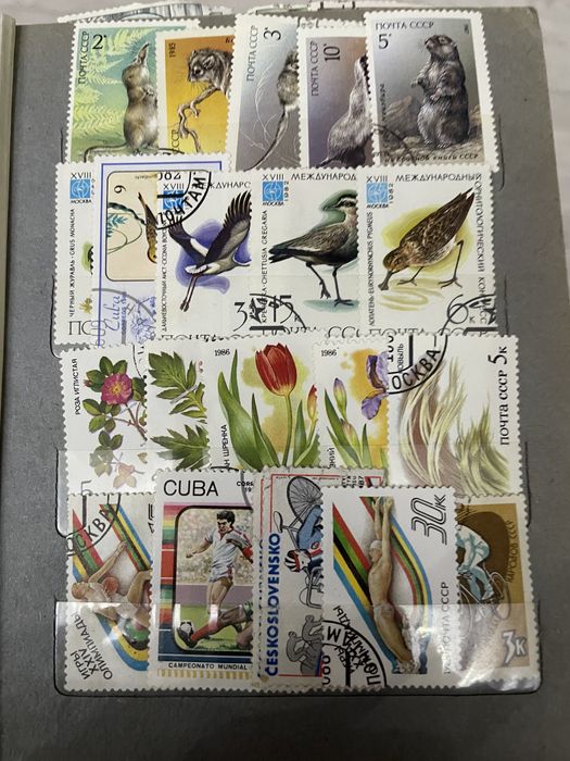 Марки разные. Филателия