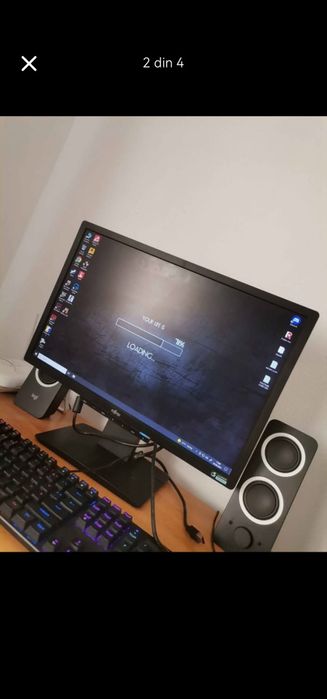 PC gaming low + monitor