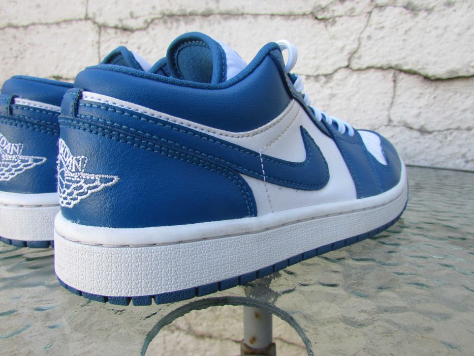 Маратонки Nike Air Jordan 1 Low 'Marina Blue'