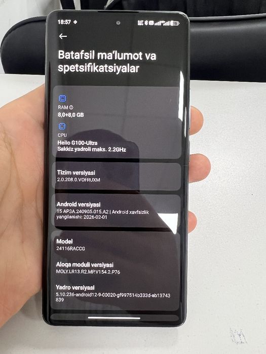 Redmi note 14 pro  kelishladi obmen bor variantga qarab