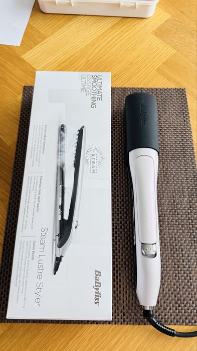 Placa de indreptat parul cu abur BaByliss Stream Lustre Styler