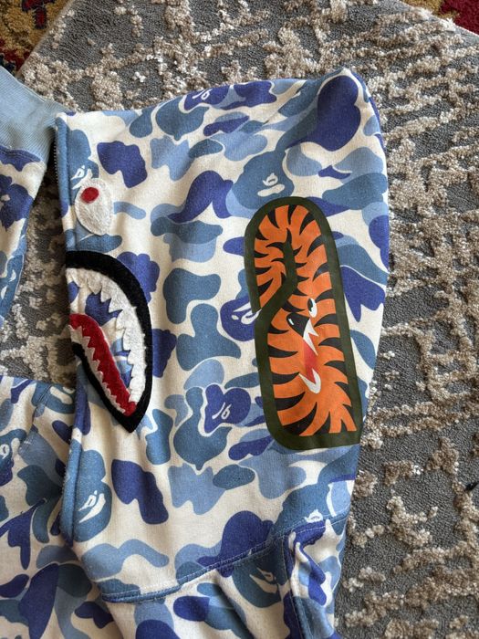A bathing ape слуйчер размер s син