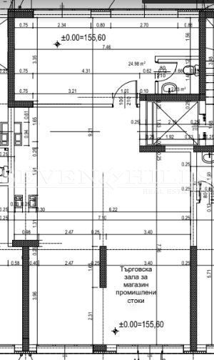 Продава се Магазин в Пловдив, Тракия - 115 кв.м за 2502 €/кв.м - Снимка #1