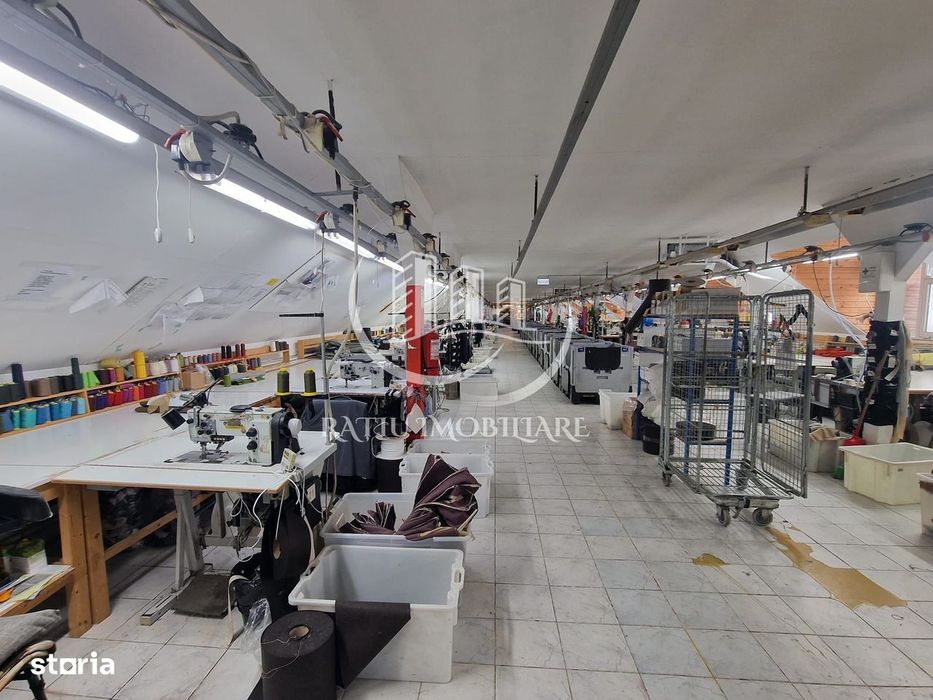 Hală Industrială De Închiriat | 1.400 Mp Utilizabili | Oradea  Producț