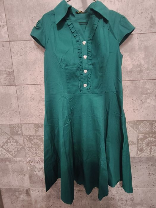 Rochie retro Wedtrend anii ’50, mărime 2XL (potrivită XL) ideală pentr