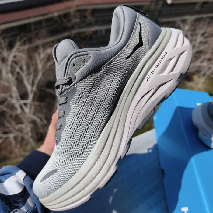 Hoka Bondi 8 “Grey” 44