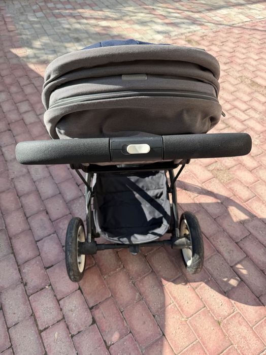Cărucior Cybex Talos S Lux BLK + husă iarnă Cybex Gold – gri