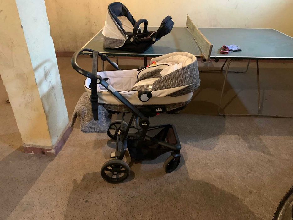 Детска количка cam 3в1 taski fashion + чанта само за 300Eur.