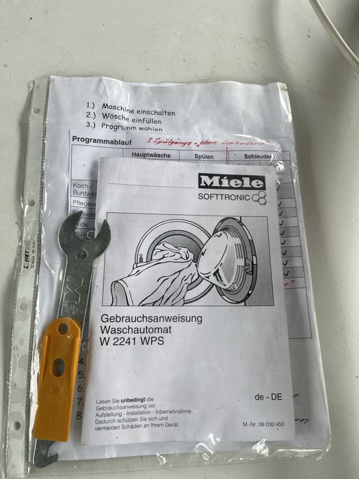 Пералня Miele w2241