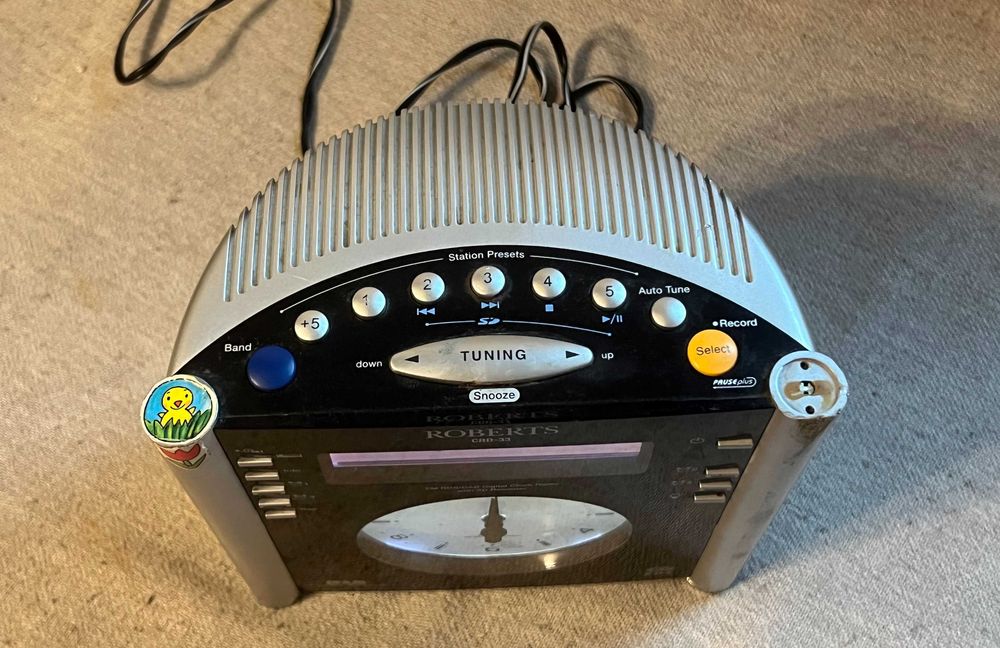 Radio ceas Roberts Gemini 33 DAB FM RDS functional