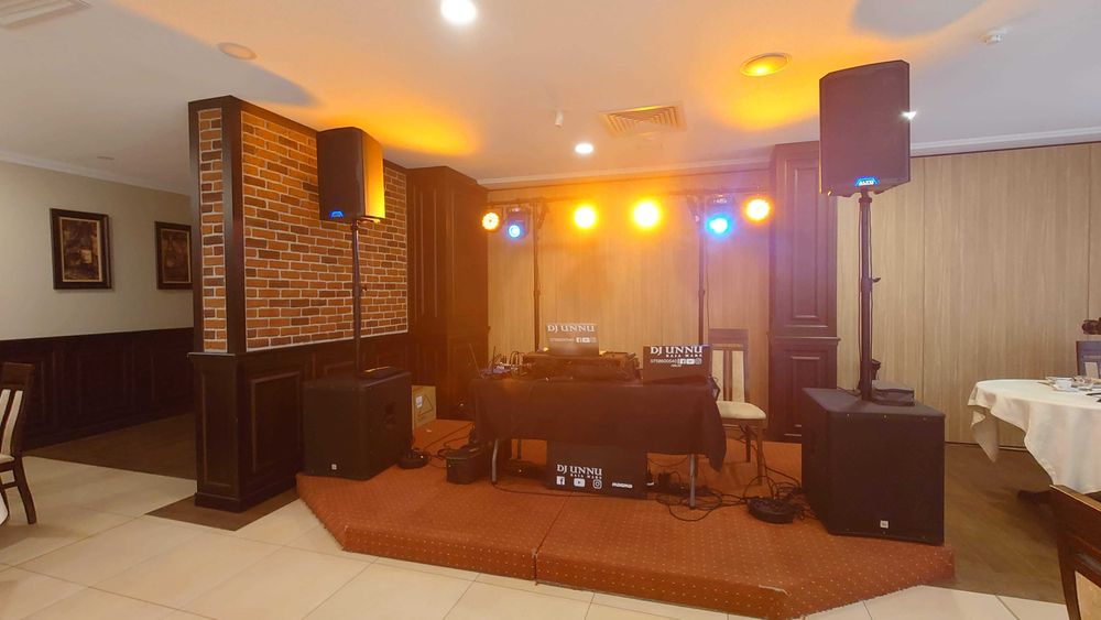 Dj UNNU - Sonorizare, efecte lumini, fum greu