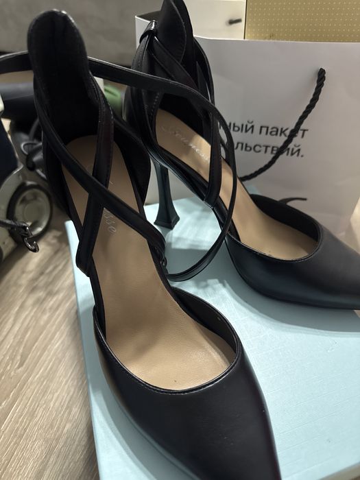 Туфли черные, 38 р.