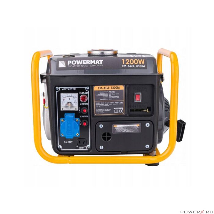 Generator curent electric 1200W, 2 CP, motor 2 timpi, Powermat