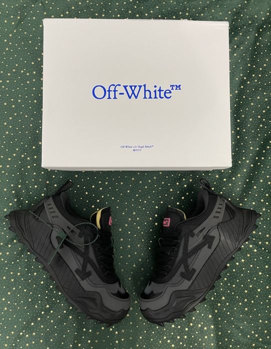 Off-White Odsy-1000 Black Grey Fuchsia