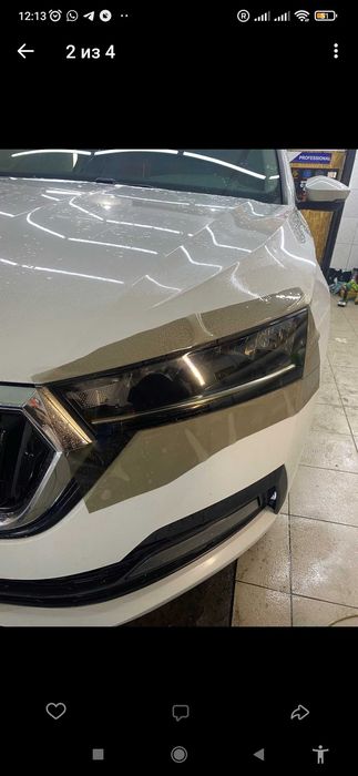 Тонирование фар, оптики